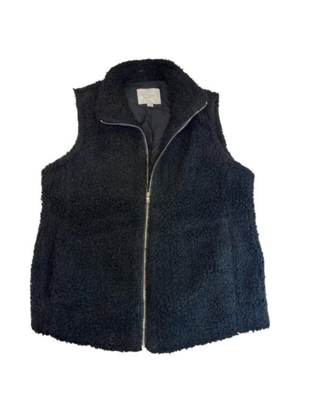 Fleece vest by The Loft, women's extra small petite